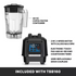 Waring TBB160 Professional-Grade Blender – Powerful 2 HP Motor & Programmable Touchpad Settings
