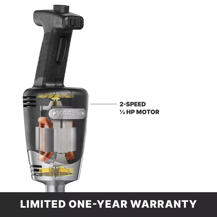 Waring WSB40 10" Quik Stik Plus Blender – Ideal for Soups, Sauces & Smooth Purees