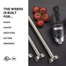 Waring WSB50 Big Stik Immersion Blender – 1 HP Motor & 12" Stainless Steel Shaft