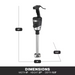 Waring WSB50 Heavy-Duty 1 HP Hand Blender with 12" Shaft for Large-Batch Blending