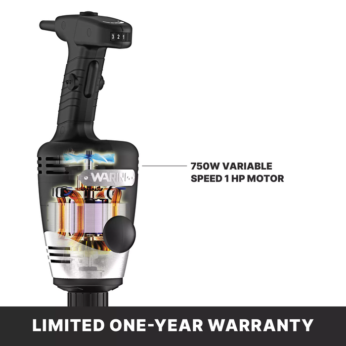 Waring WSB50 12" Big Stik Blender – Ideal for Soups, Sauces & High-Volume Mixing