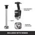Waring WSB60 Big Stik Hand Blender – Durable 16" Shaft & Reliable Performance for Commercial Kitchens