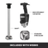 Waring WSB65 Big Stik Hand Blender – Durable 18" Shaft & Reliable Performance for Commercial Kitchens