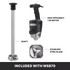 Waring WSB70 Big Stik Hand Blender – Durable 21" Shaft & Reliable Performance for Commercial Kitchens
