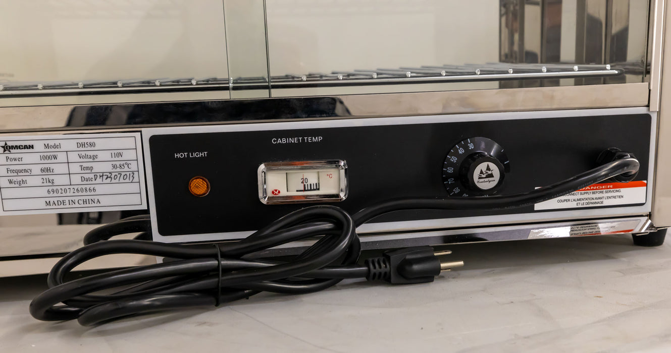 Omcan DW-CN-0641 25-inch Display Warmer with 4 Racks