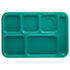 Cambro BCT1014 School Compartment Tray 10" x 14" – 6 Compartments ( Case of 24 )