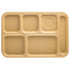 Cambro BCT1014 School Compartment Tray 10" x 14" – 6 Compartments ( Case of 24 )