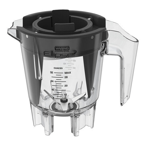 Waring Ellipse Copolyester Container with Dasher Assembly