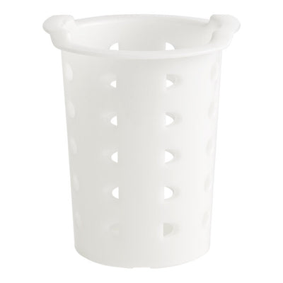Cambro Camrack® White Perforated Plastic Flatware Cylinder