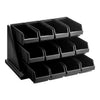 Cambro Versa Food Bar® 12-Bin Organizer Rack