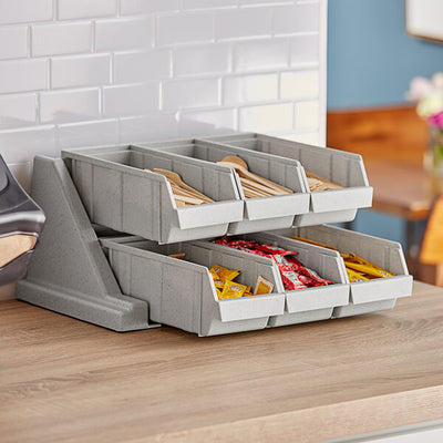 Cambro Versa Organizer® 6-Bin Rack