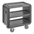 Cambro Service Cart Pro Medium Open with 4 Swivel Casters