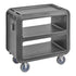 Cambro Service Cart Pro Medium Open with 2 Fixed & 2 Swivel Casters