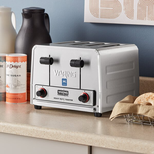 Waring Heavy Duty 4 Slice Commercial Toaster