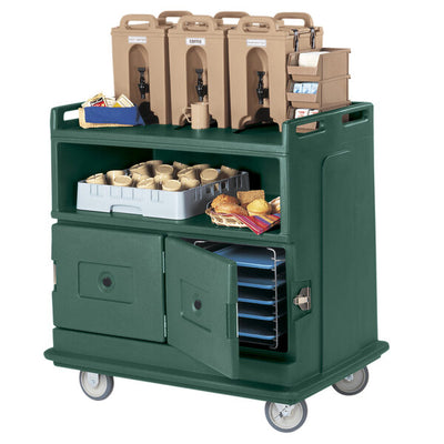 Cambro Beverage Service Cart with Recessed Counter