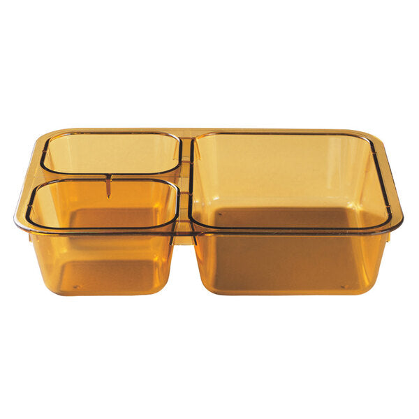 Cambro Heat Resistant 3-Compartment Meal Delivery Tray ( Case of 24 )