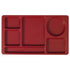 Cambro 8.75 x 15 Co Polymer Compartment School Cafeteria Tray ( Case of 24 )