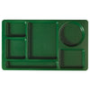 Cambro Camwear 8.75 x 15 2 x 2 Compartment School Cafeteria Tray ( Case of 24 )