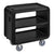 Cambro Service Cart Pro Medium Open with 4 Swivel Casters