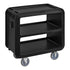 Cambro Service Cart Pro Medium Open with 4 Swivel Casters