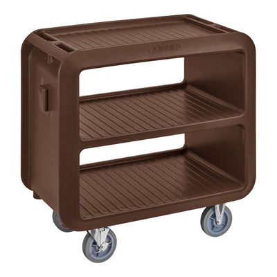 Cambro Service Cart Pro Medium Open with 4 Swivel Casters