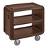Cambro Service Cart Pro Medium Open with 4 Swivel Casters