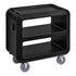 Cambro Service Cart Pro Medium Open with 2 Fixed & 2 Swivel Casters