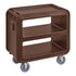 Cambro Service Cart Pro Medium Open with 2 Fixed & 2 Swivel Casters