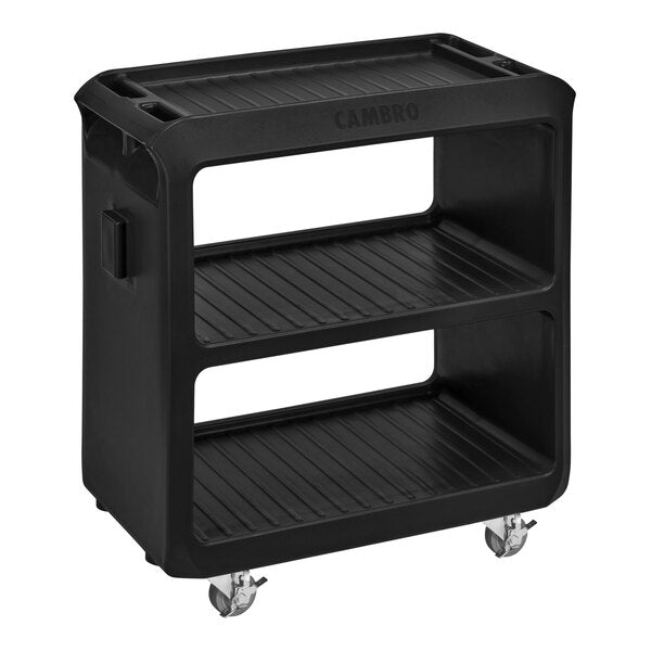Cambro Service Cart Pro with 2 Fixed & 2 Swivel Casters