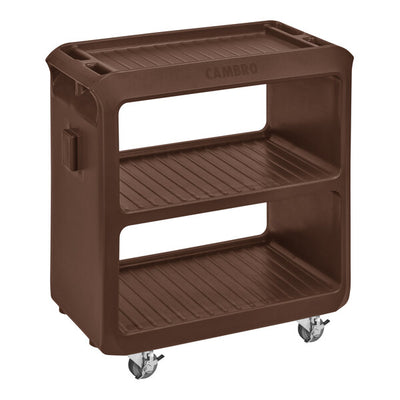 Cambro Service Cart Pro with 2 Fixed & 2 Swivel Casters