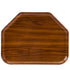 Cambro Camtray 14" x 18" Trapezoid Fiberglass Serving Tray ( Case of 12 )