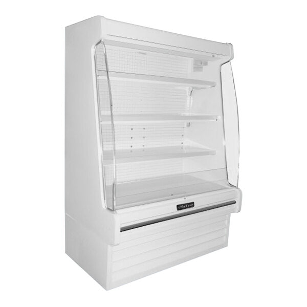 Howard McCray SC-OD30E 30E Series 3-Shelf Vertical Open Air Curtain Dairy Merchandiser - 115V