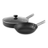 Oven-safe aluminum pans with Dura-Kote non-stick coating