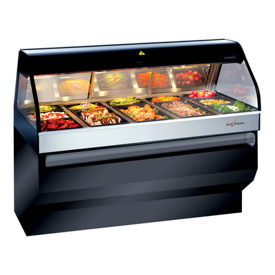 Alto-Shaam ED3(SYS) Halo Heat® Heated Display Case with Stationary Base