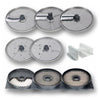 Sammic  “Restaurant” 8 Disc Package – Compact Line Commercial Vegetable Processor Disc Set