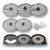 Sammic  “Restaurant” 8 Disc Package – Compact Line Commercial Vegetable Processor Disc Set