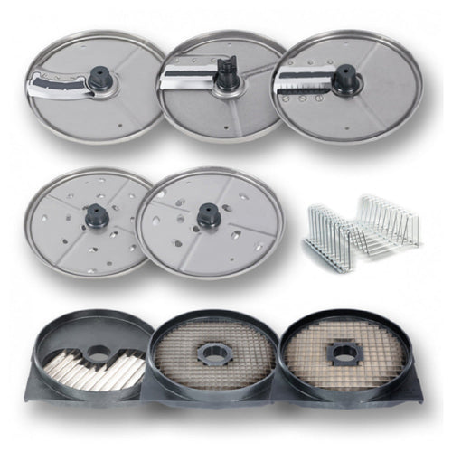 Sammic  “Restaurant” 8 Disc Package – Compact Line Commercial Vegetable Processor Disc Set