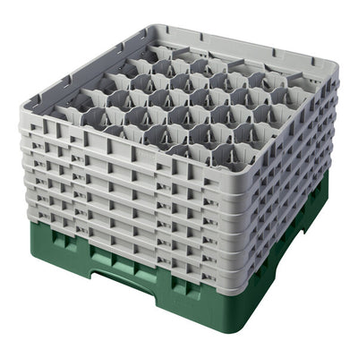 Cambro Camrack 30 Compartment Glass Rack with 11 3/4 Inch Compartments ( Case of 2 )