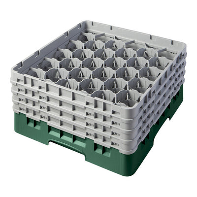 Cambro Camrack 30 Compartment Glass Rack with 8 1/2 Inch Compartments ( Case of 2 )