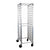 Omcan 28351 Aluminum Heavy-Duty Curved Top Bun Pan Rack with 20 slides and 3″ spacing