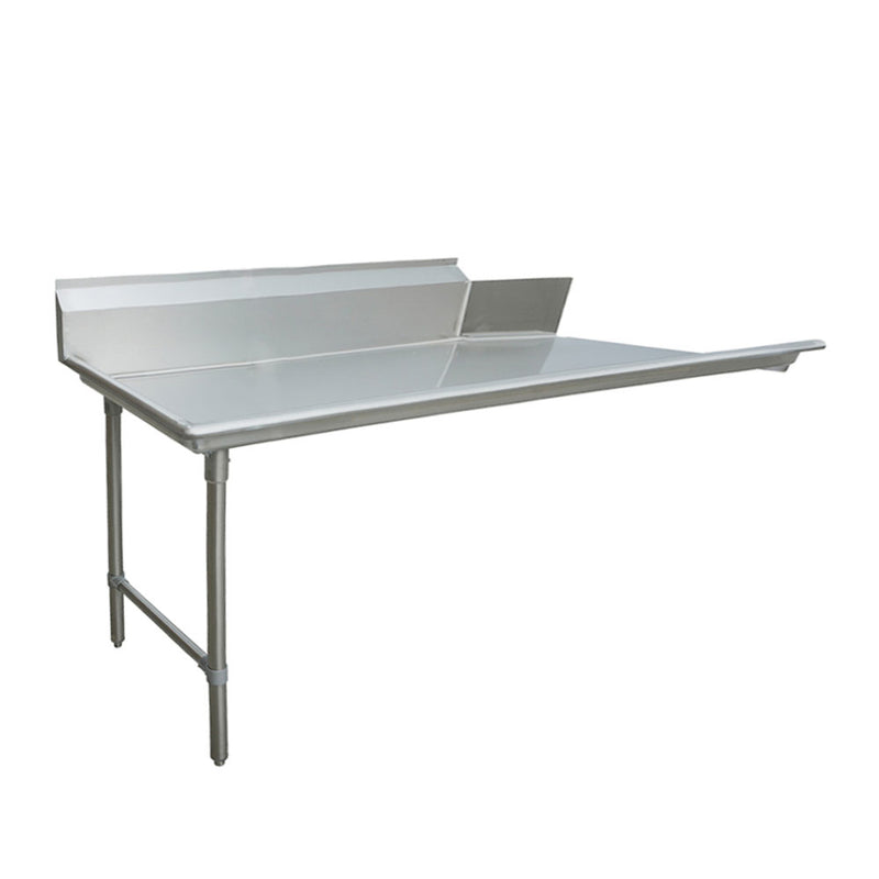 Omcan Clean Dish Table 18 Gauge Stainless Steel