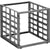 Cambro Camshelving Basics Plus Ultimate 6-Tray Sheet Pan Rack Shelf – Brushed Graphite