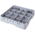 Cambro Camrack 16 Compartment Glass Rack with 5 7/8 Inch Compartments Gray ( Case of 4 )