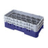 Cambro Camrack 17 Compartment Half Size Glass Rack with 5 1/4 Inch Compartments ( Case of 4 )