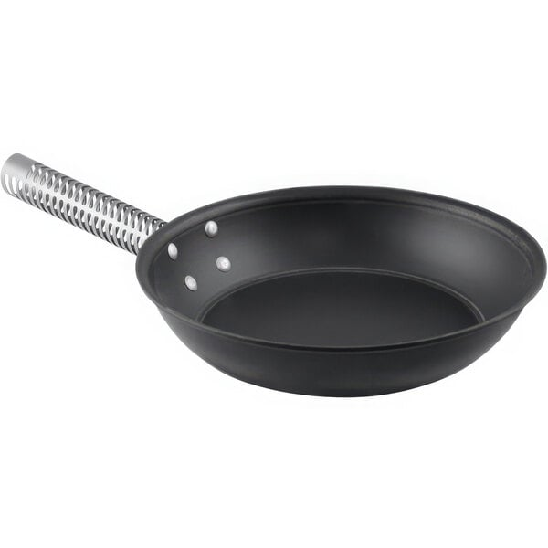 LloydPans aluminum fry pan with Dura-Kote nonstick finish and cool grip handle