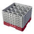 Cambro Camrack 16 Compartment Glass Rack with 11 3/4 Inch Compartments ( Case of 2 )