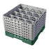 Cambro Camrack 16 Compartment Glass Rack with 11 3/4 Inch Compartments ( Case of 2 )