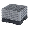 Cambro Camrack 16 Compartment Glass Rack with 11 Extenders ( Case of 2 )