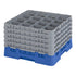 Cambro Camrack 16 Compartment Glass Rack with 11 Extenders ( Case of 2 )