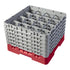 Cambro Camrack 16 Compartment Glass Rack with 11 3/4 Inch Compartments ( Case of 2 )